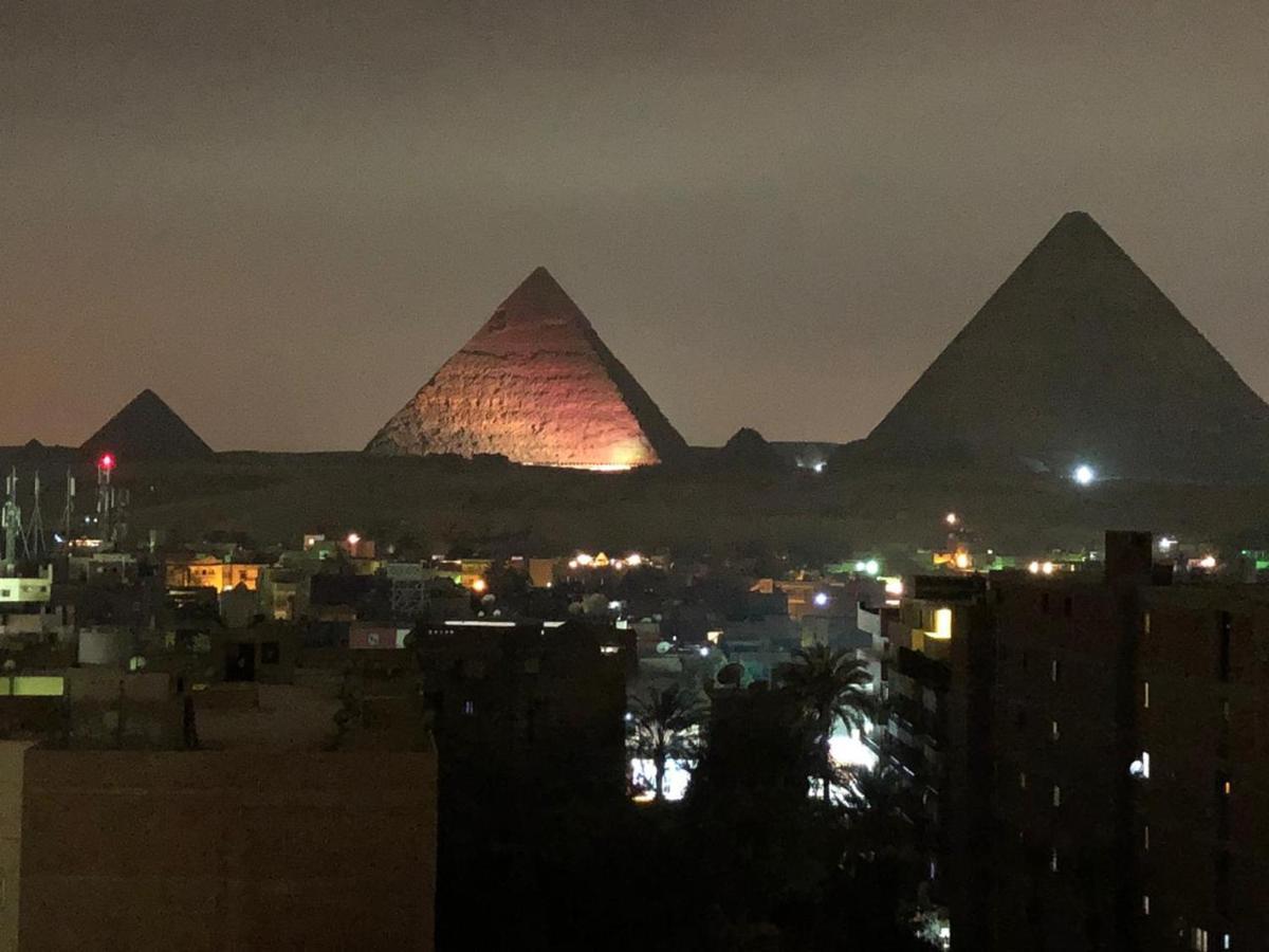 Full Pyramids View Apartment With Balcony For 8 P Kafrat al Jabal Екстер'єр фото