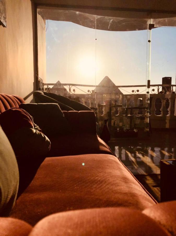 Full Pyramids View Apartment With Balcony For 8 P Kafrat al Jabal Екстер'єр фото