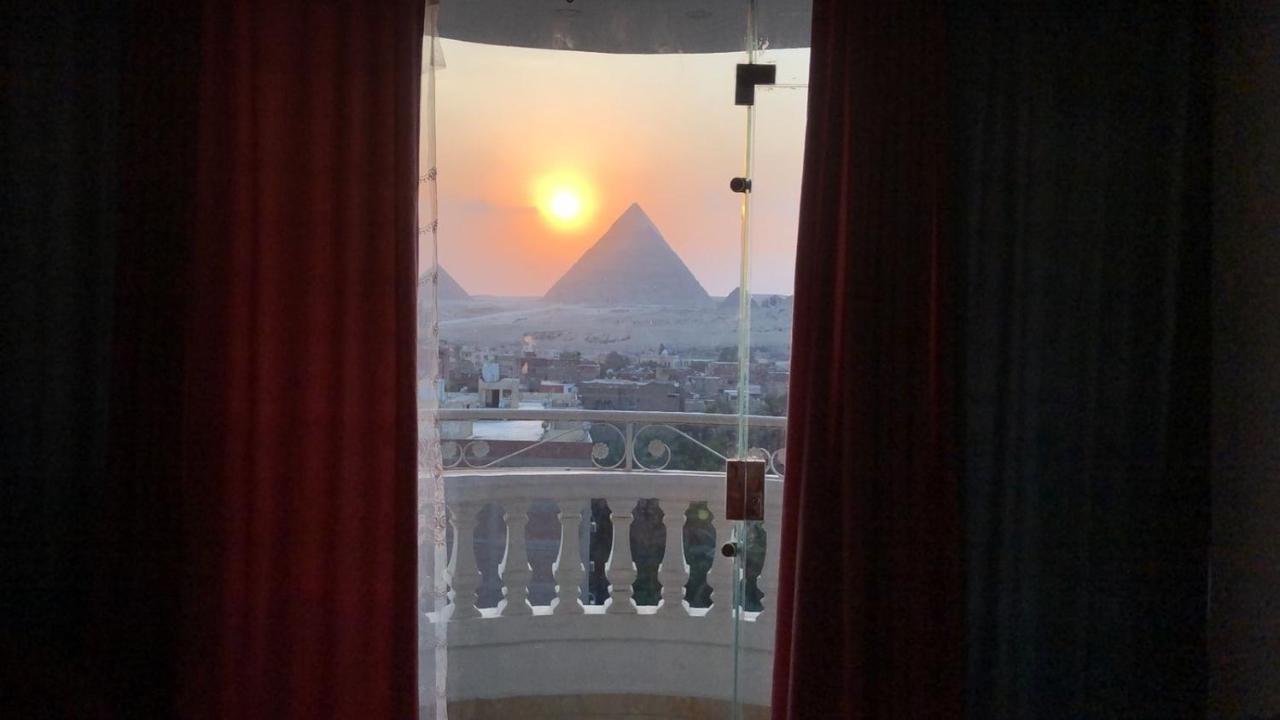 Full Pyramids View Apartment With Balcony For 8 P Kafrat al Jabal Екстер'єр фото