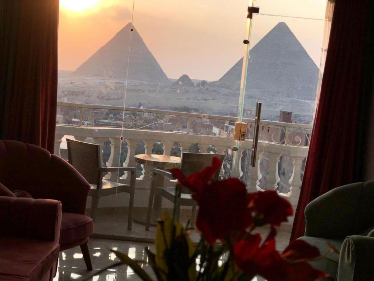Full Pyramids View Apartment With Balcony For 8 P Kafrat al Jabal Екстер'єр фото