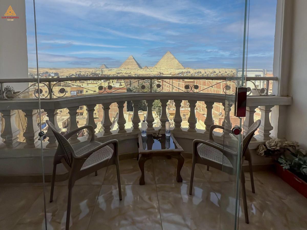 Full Pyramids View Apartment With Balcony For 8 P Kafrat al Jabal Екстер'єр фото