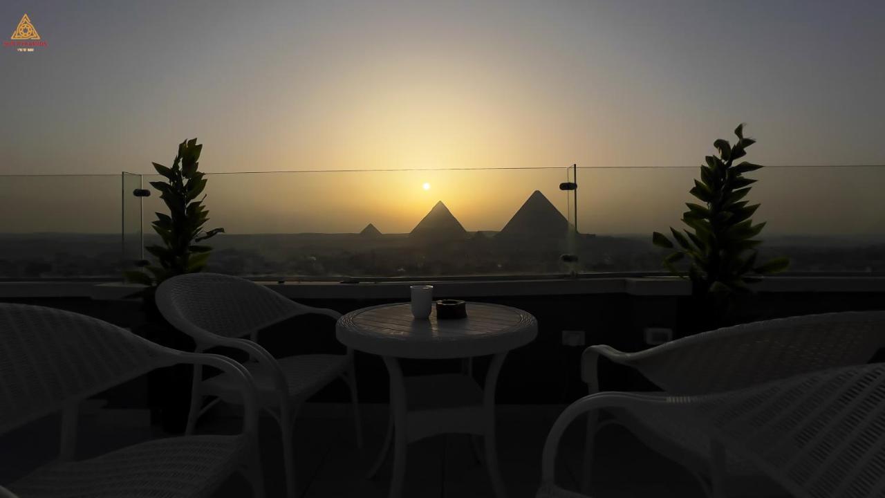 Full Pyramids View Apartment With Balcony For 8 P Kafrat al Jabal Екстер'єр фото