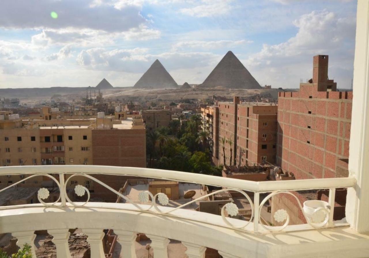Full Pyramids View Apartment With Balcony For 8 P Kafrat al Jabal Екстер'єр фото